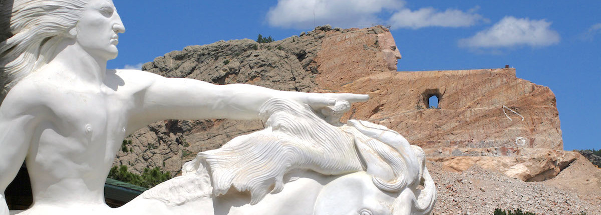 Crazy Horse Memorial in South Dakota